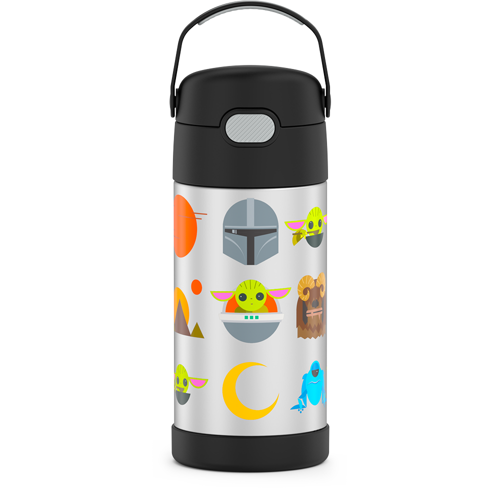 12oz FUNtainer® Water Bottle The Mandalorian™ - Image 2