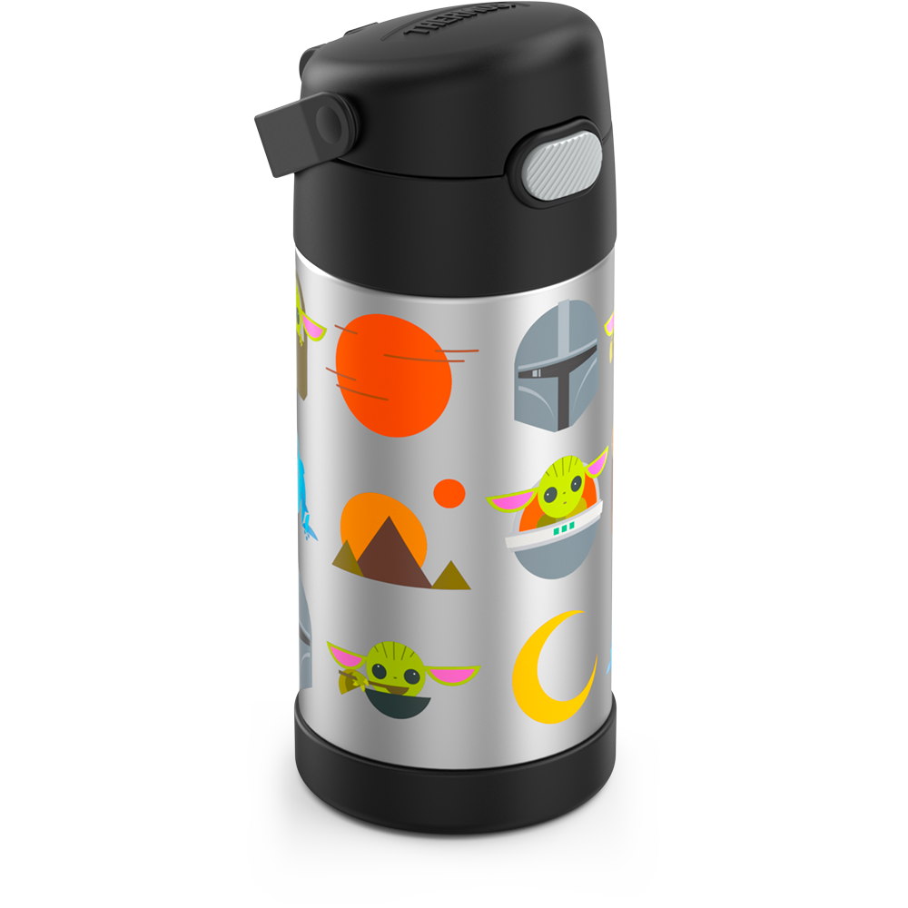 12oz FUNtainer® Water Bottle The Mandalorian™ - Image 4