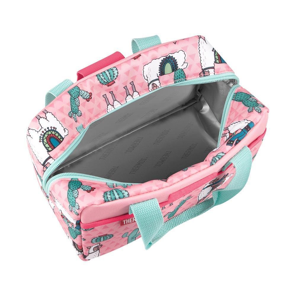 Lunch Duffle With 12oz FUNtainer® Bottle Desert Llamas - Image 2