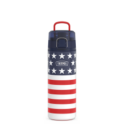24oz ICON™ WATER BOTTLE WITH SPOUT - AMERICAN FLAG