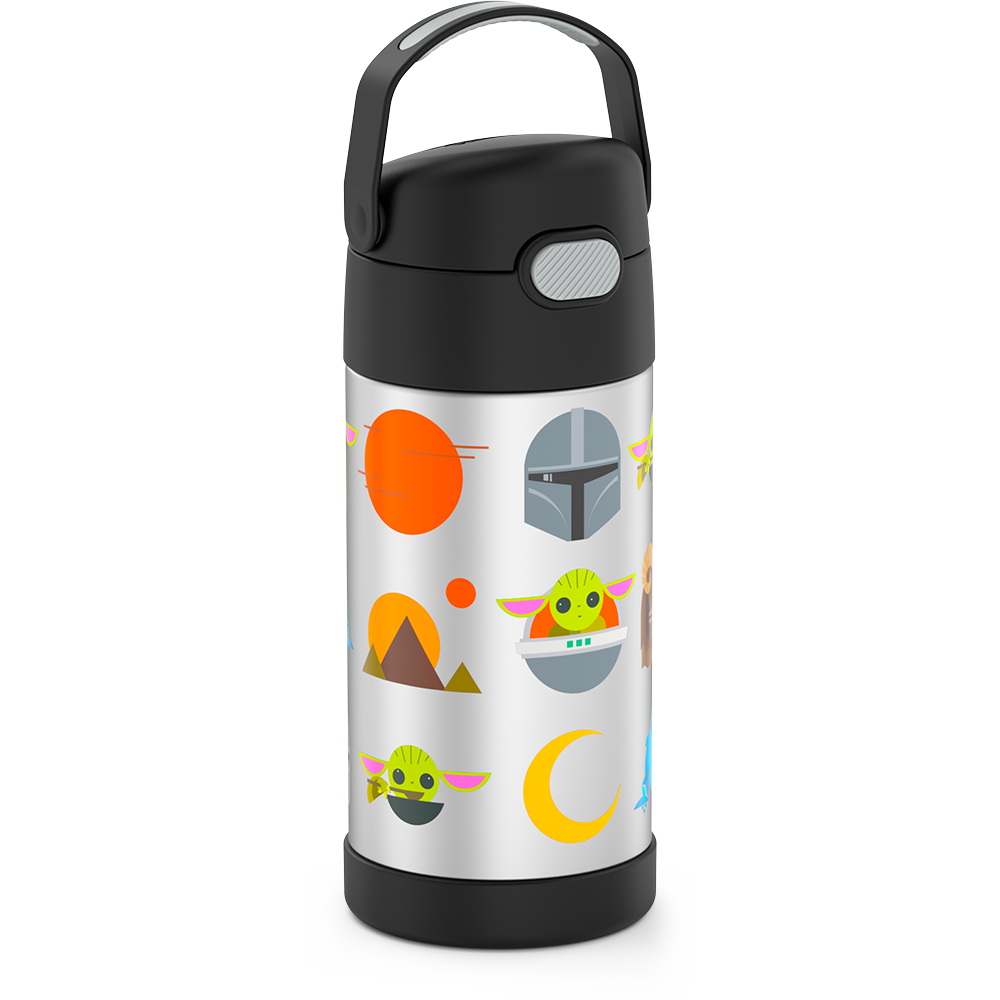 12oz FUNtainer® Water Bottle The Mandalorian™ - Image 3