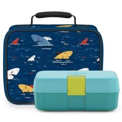 Soft Lunch Box and Freestyle Kit Bundle - Sharks