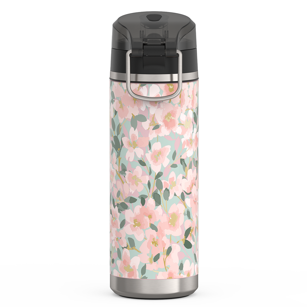 24oz ICON™ WATER BOTTLE WITH SPOUT - WATERCOLOR FLORAL - Image 4