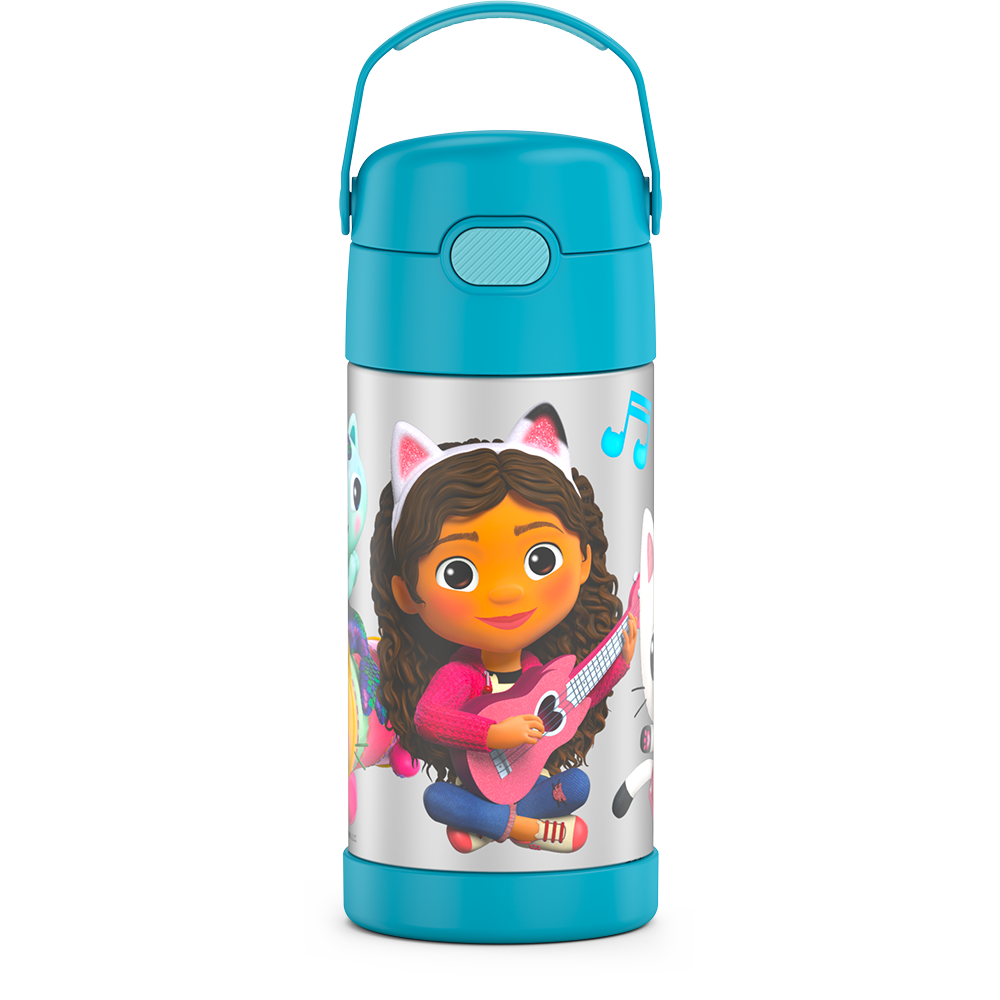 12oz FUNtainer® Water Bottle Gabbys Dollhouse - Image 3