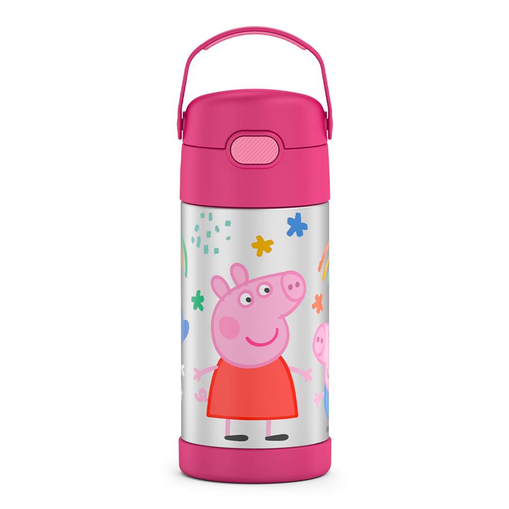 12oz FUNtainer® Water Bottle Peppa Pig - Image 2