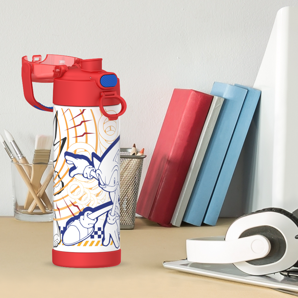 16oz FUNtainer® Water Bottle Sonic the Hedgehog™ - Image 7
