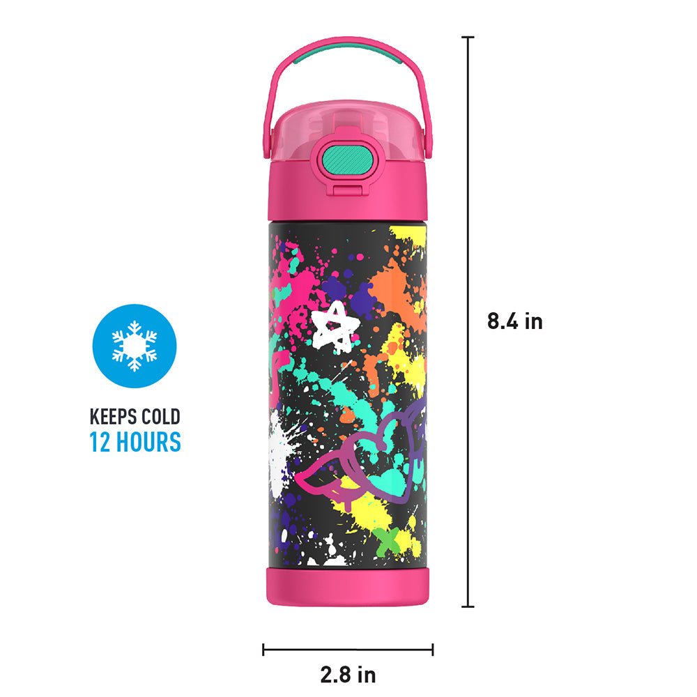 16oz FUNtainer® Water Bottle With Locking Lid - Image 50
