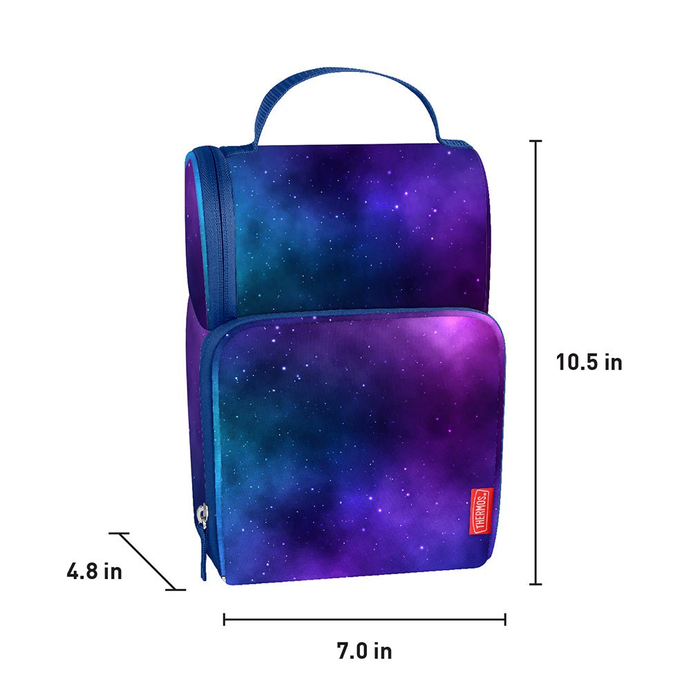 Tween Dual Lunch Box Galaxy Navy/purple - Image 4