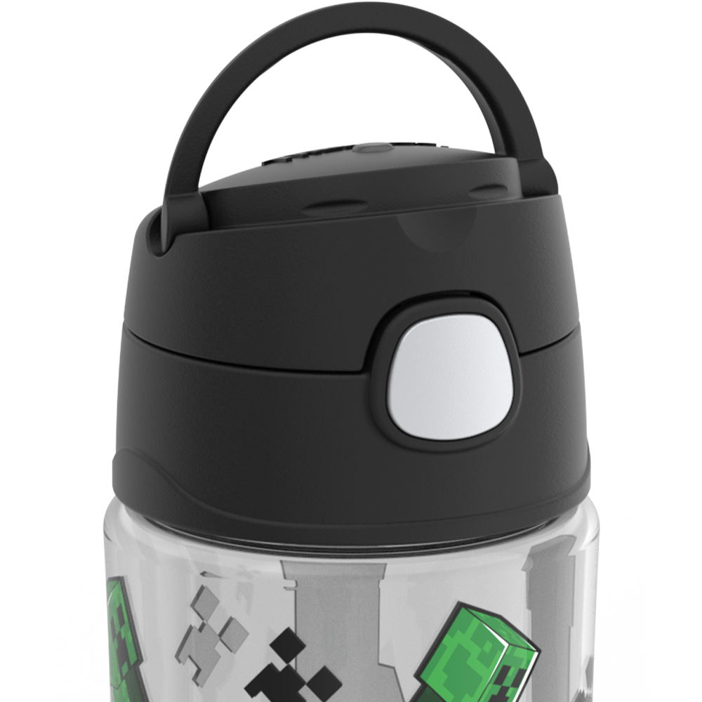 16oz Thermos® Kids Water Bottle With Spout Lid Minecraft - Image 2