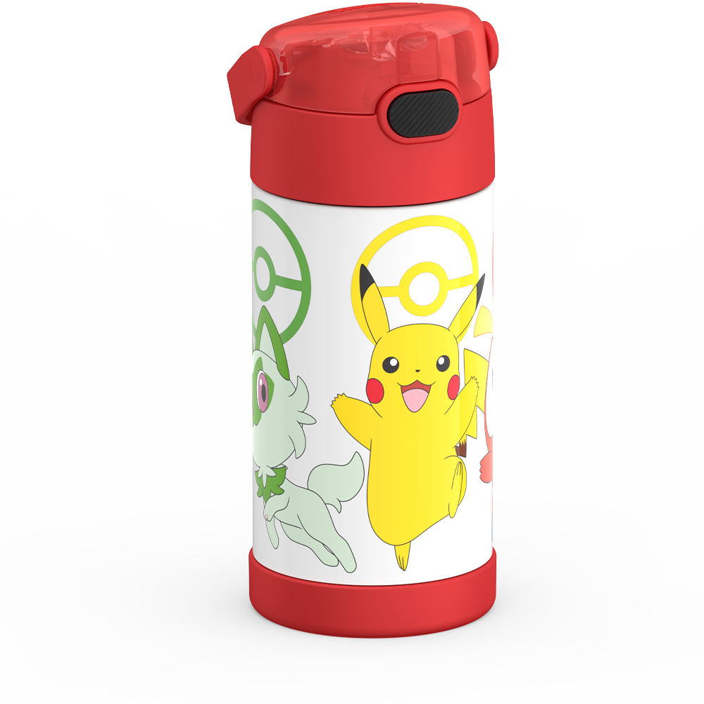 12oz FUNtainer® Water Bottle Pokémon - Image 2