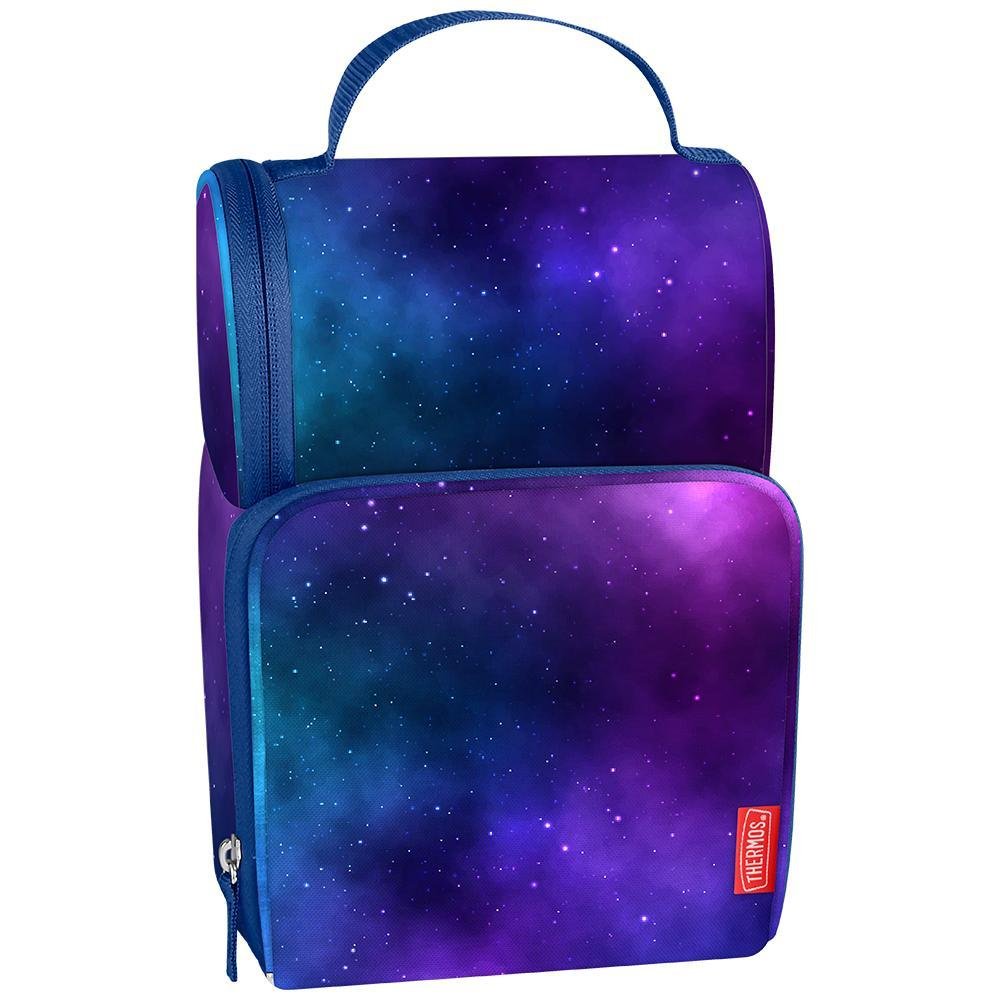 Tween Dual Lunch Box Galaxy Navy/purple - Image 3