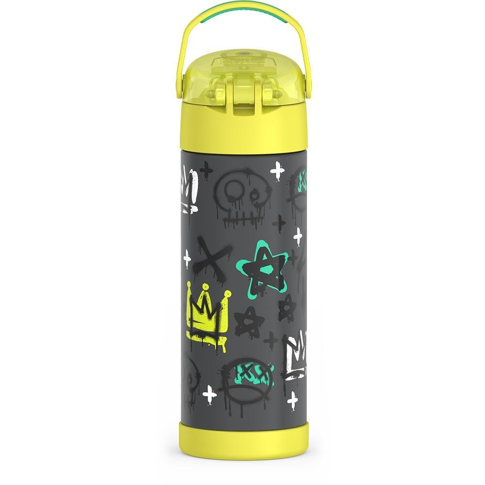 16oz FUNtainer® Water Bottle With Locking Lid - Image 39