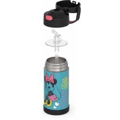 Alternative view of 12oz FUNtainer® Water Bottle Disney Minnie Mouse Classic