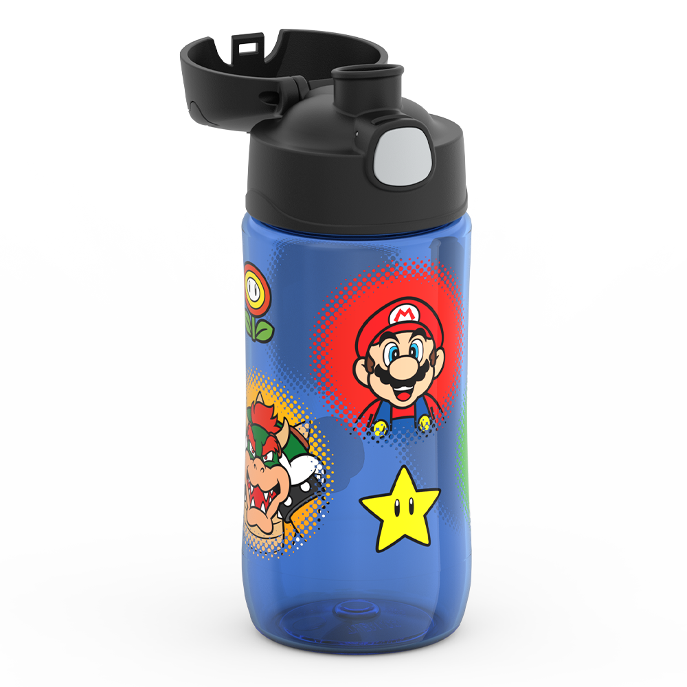 16oz Thermos® Kids Water Bottle With Spout Lid Mario Kart™ - Image 6