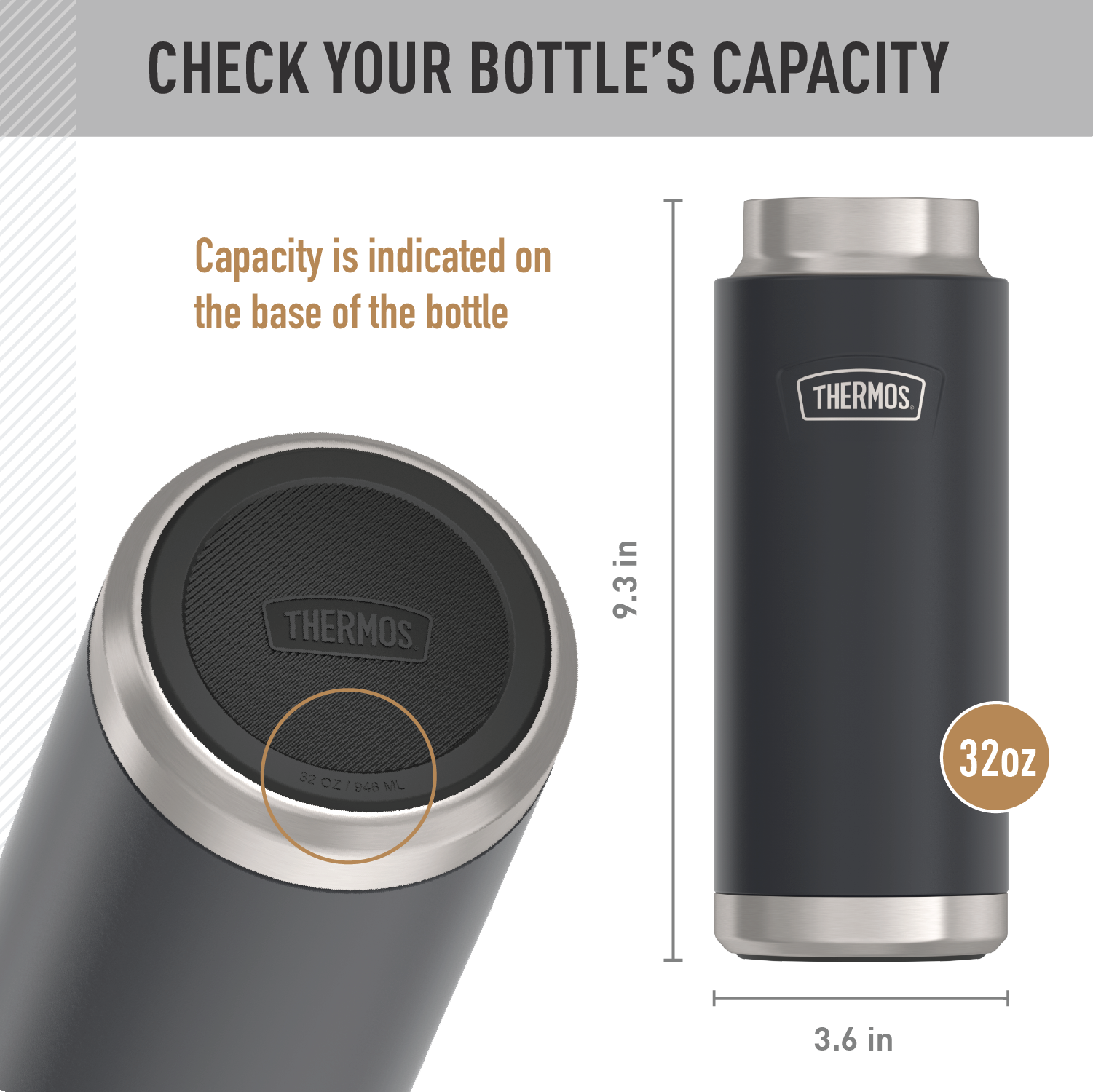 32oz ICON™ DUAL TEMP BEVERAGE BOTTLE - REPLACEMENT DRINK LID - Image 5