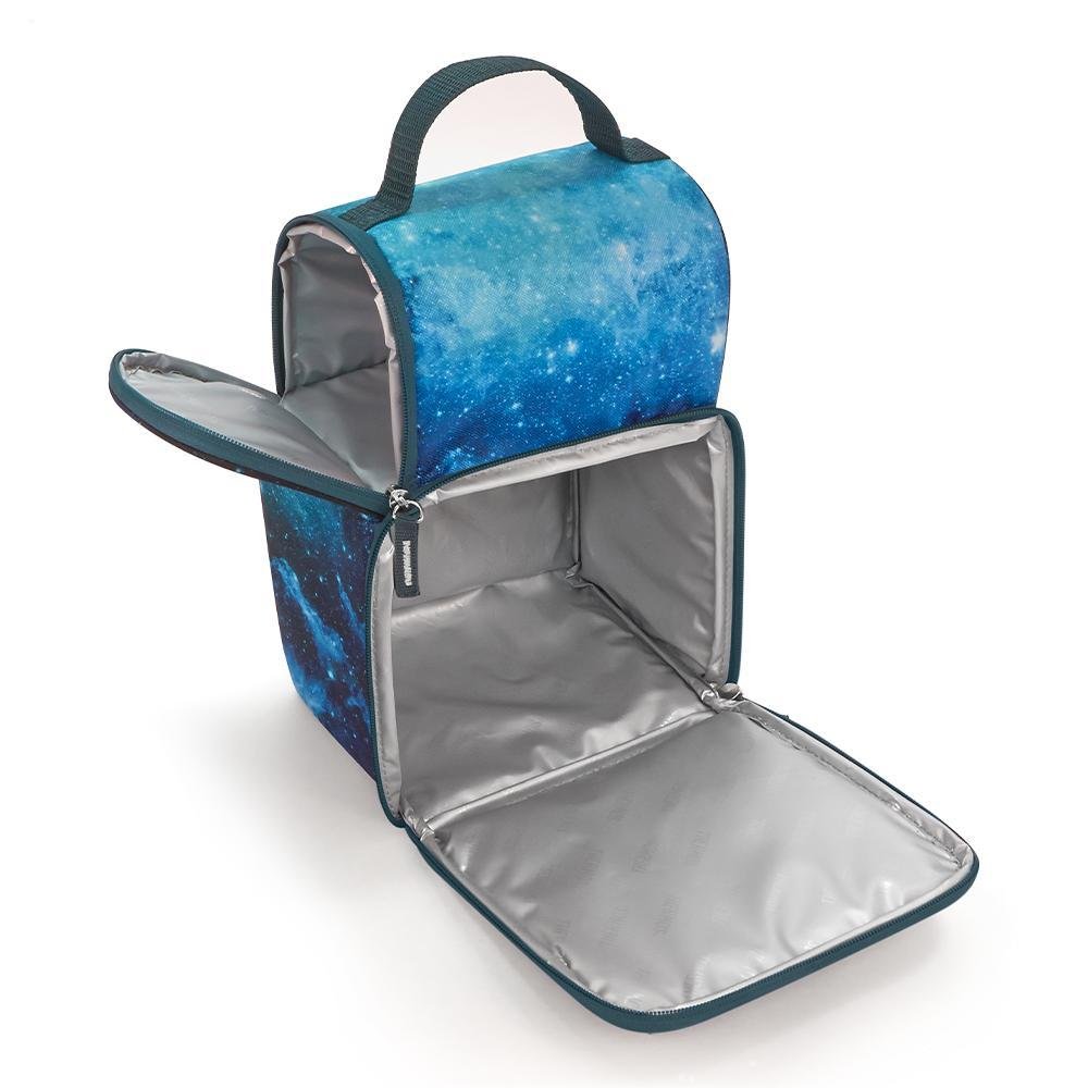 Dual Compartment Lunch Box Galaxy Teal - Image 5