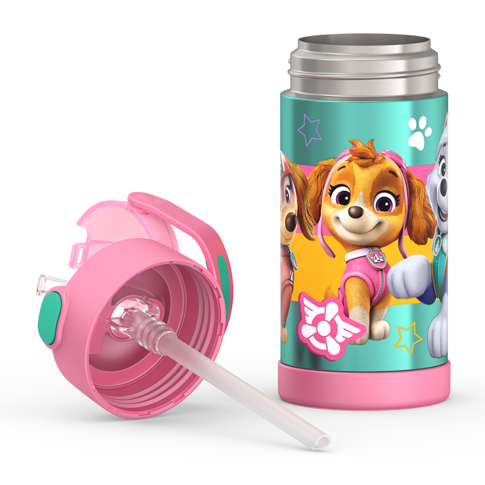 12oz FUNtainer® Water Bottle Paw Patrol Girl - Image 6