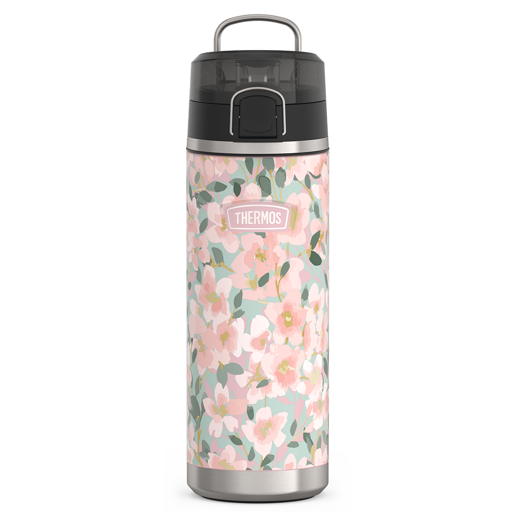 24oz ICON™ WATER BOTTLE WITH SPOUT - WATERCOLOR FLORAL - Image 2