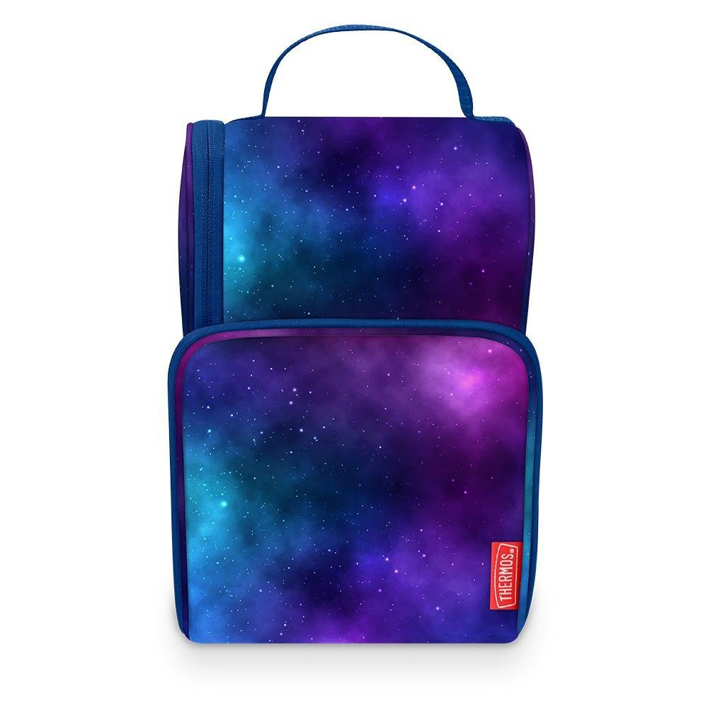 Tween Dual Lunch Box Galaxy Navy/purple - Image 9