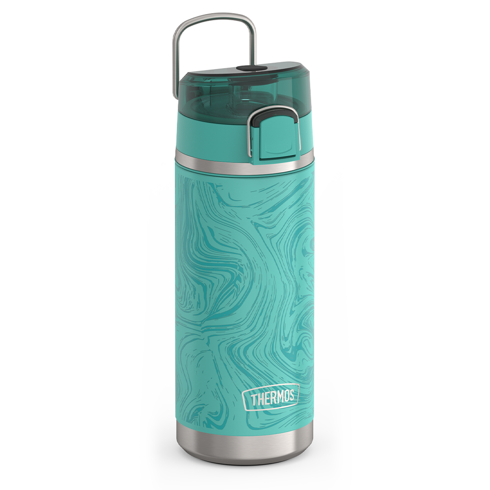 18oz Icon™ Kids Water Bottle With Spout Lid - Marble - Image 5