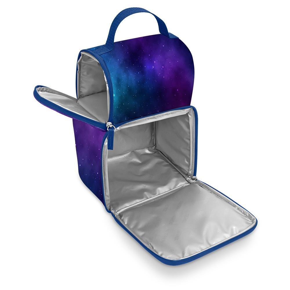 Tween Dual Lunch Box Galaxy Navy/purple - Image 5
