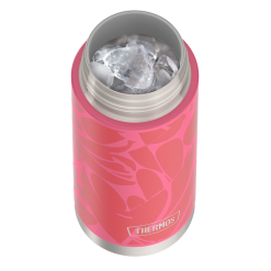Alternative view of 18oz Icon™ Kids Water Bottle With Spout Lid - Abstract Petals