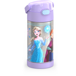 Alternative view of 12oz FUNtainer® Water Bottle Disney Frozen