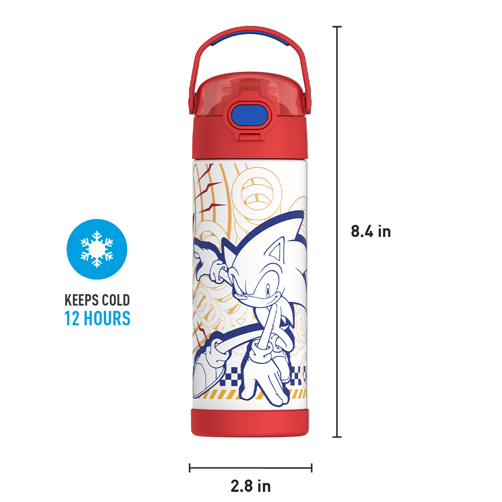 16oz FUNtainer® Water Bottle Sonic the Hedgehog™ - Image 6