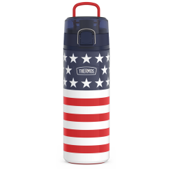 Alternative view of 24oz ICON™ WATER BOTTLE WITH SPOUT - AMERICAN FLAG