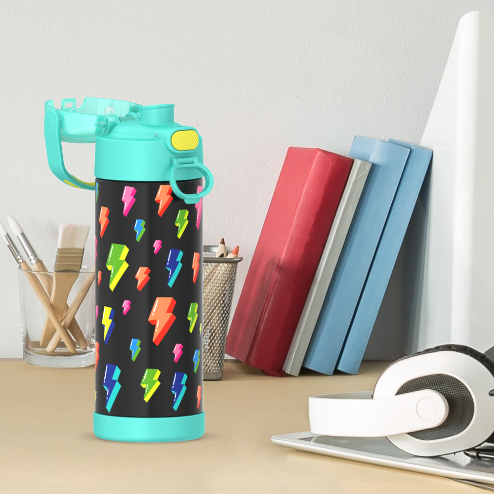 16oz FUNtainer® Water Bottle With Locking Lid - Image 96