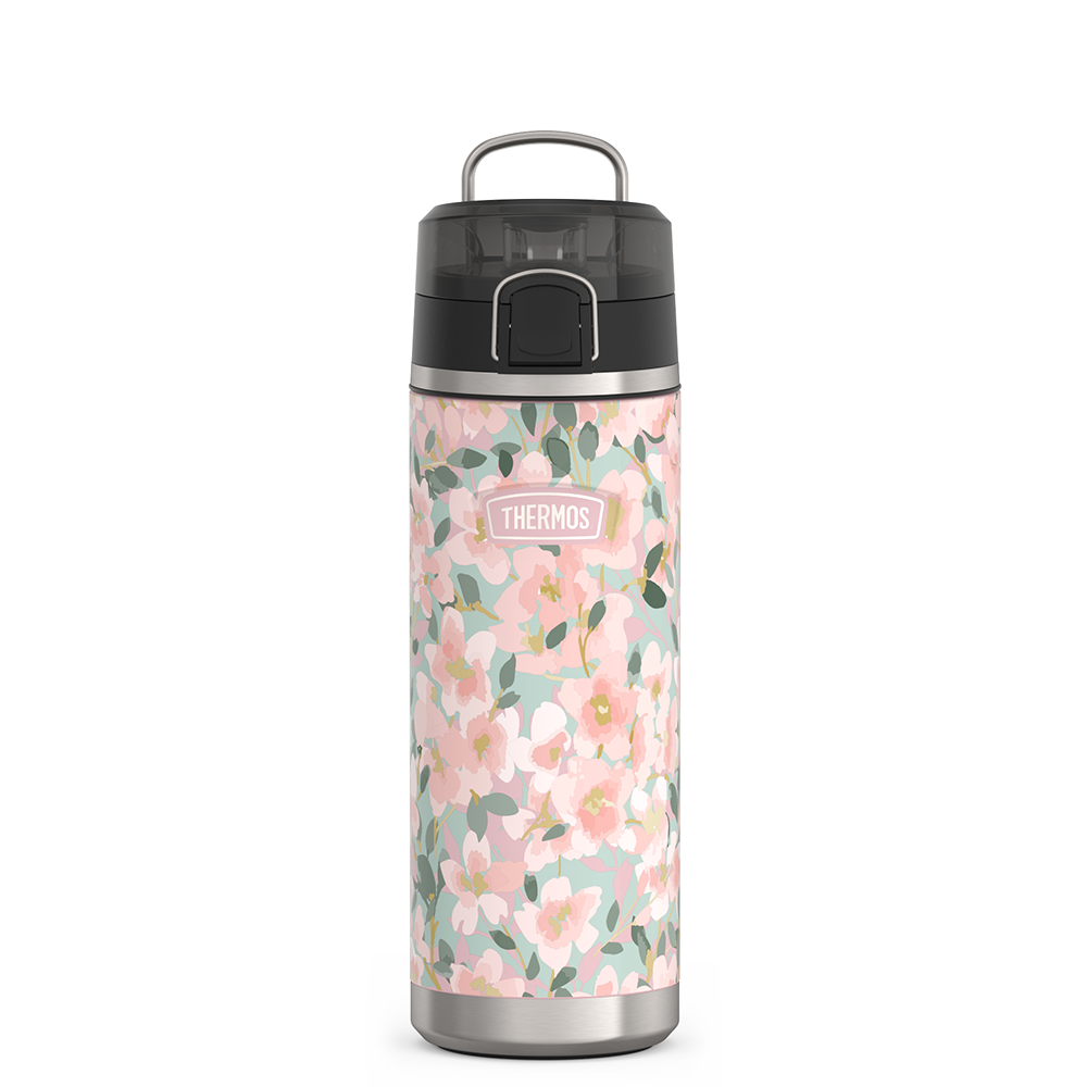24oz ICON™ WATER BOTTLE WITH SPOUT - WATERCOLOR FLORAL