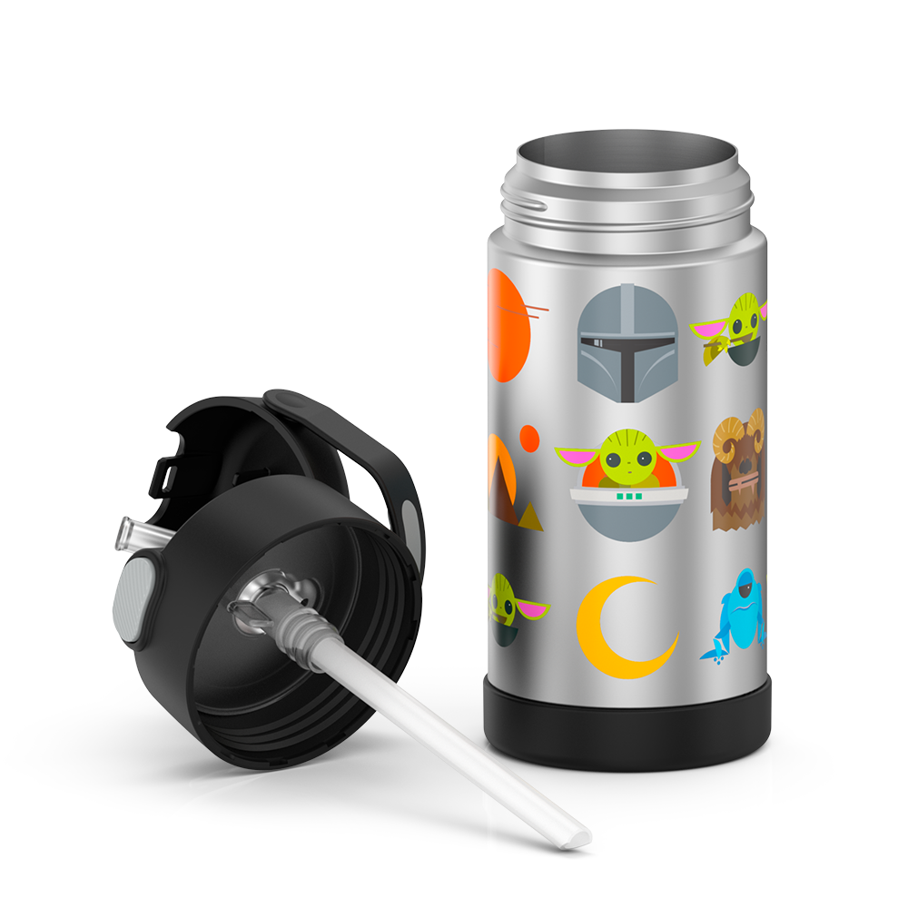 12oz FUNtainer® Water Bottle The Mandalorian™ - Image 8