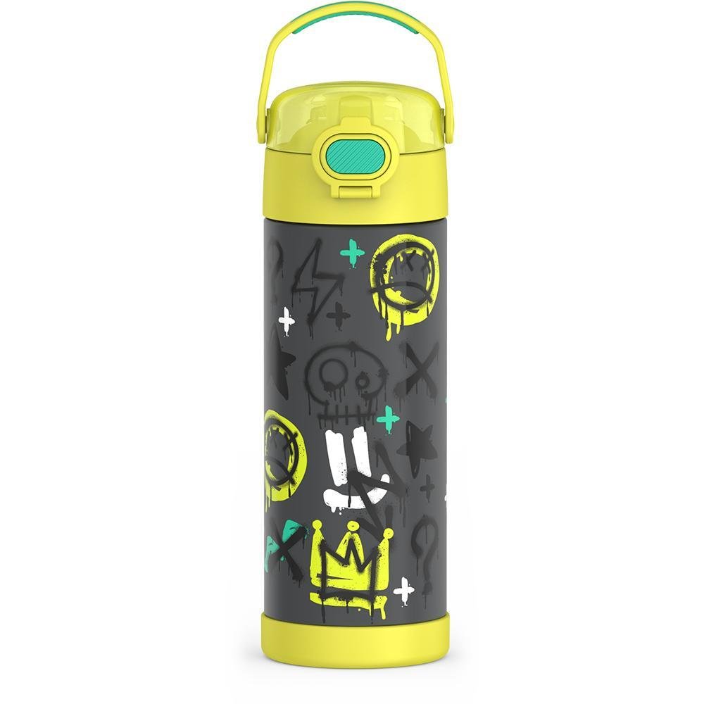 16oz FUNtainer® Water Bottle With Locking Lid - Image 36