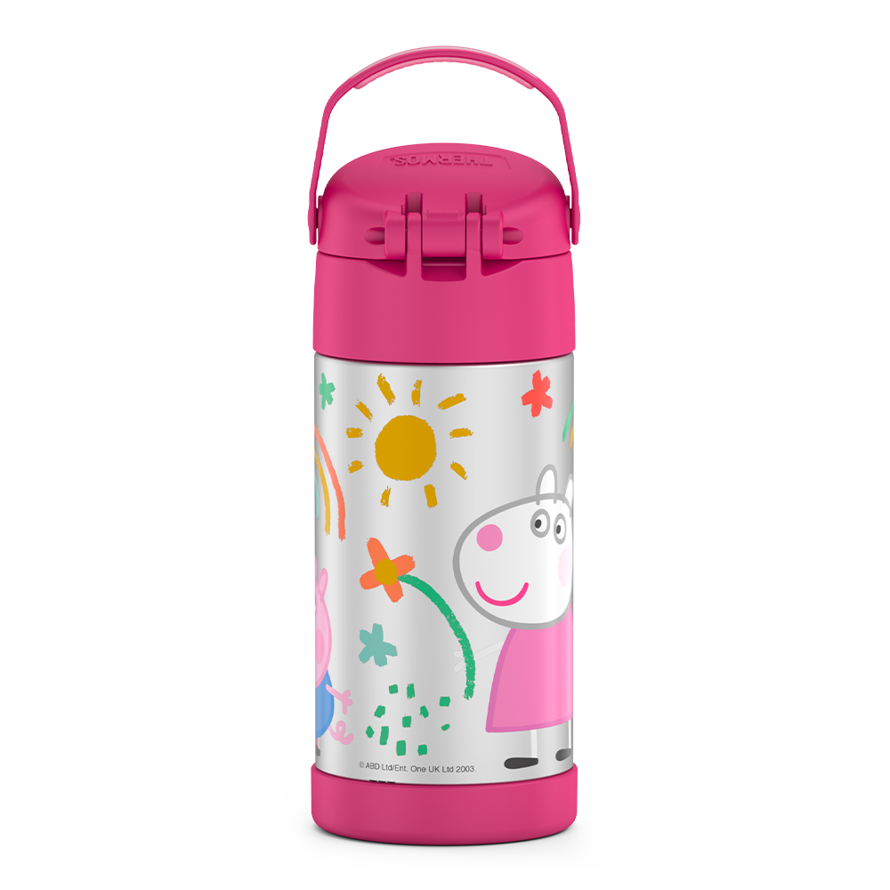 12oz FUNtainer® Water Bottle Peppa Pig - Image 6