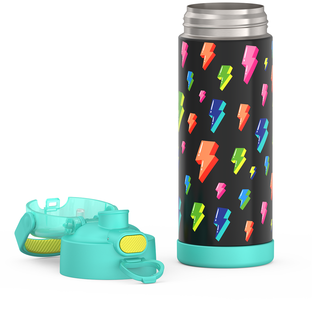 16oz FUNtainer® Water Bottle With Locking Lid - Image 86