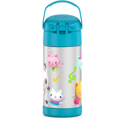 Alternative view of 12oz FUNtainer® Water Bottle Gabbys Dollhouse