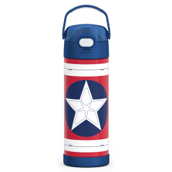 16oz FUNtainer® Water Bottle Captain America