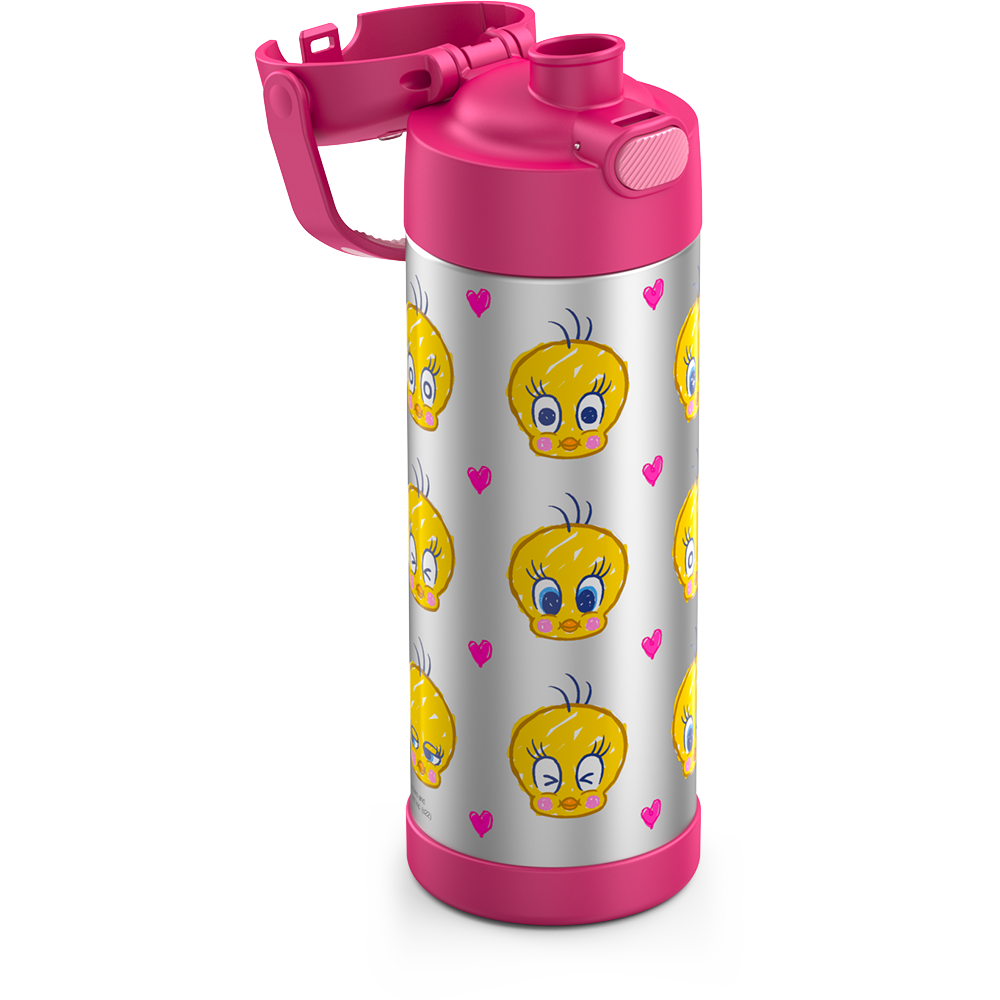 16oz FUNtainer® Water Bottle Tweety Bird™ - Image 4