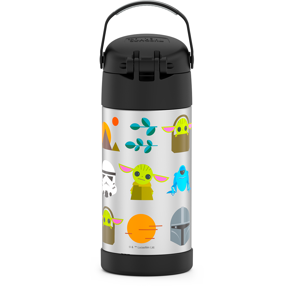 12oz FUNtainer® Water Bottle The Mandalorian™ - Image 5