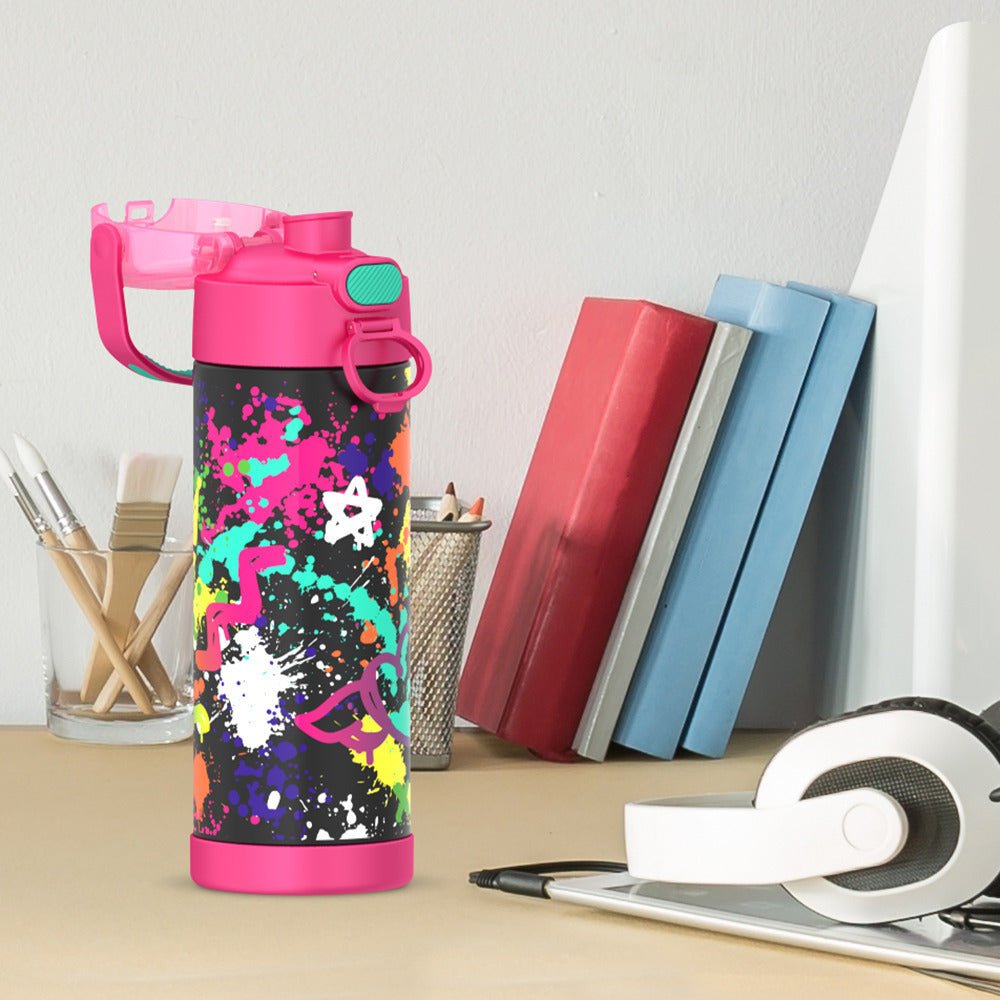 16oz FUNtainer® Water Bottle With Locking Lid - Image 95