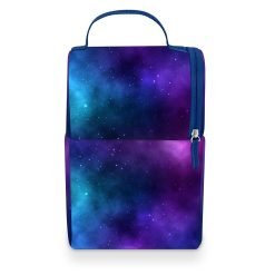 Alternative view of Tween Dual Lunch Box Galaxy Navy/purple