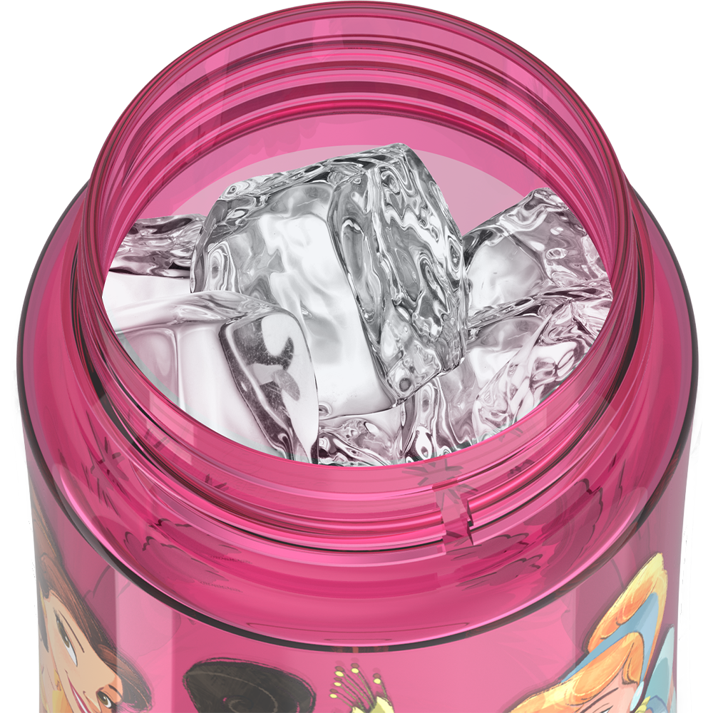 16oz Thermos® Kids Water Bottle With Spout Lid Disney Princess - Image 3
