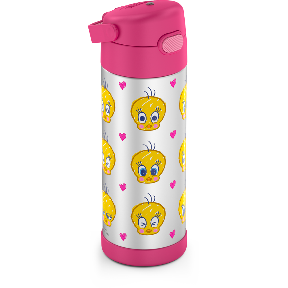 16oz FUNtainer® Water Bottle Tweety Bird™ - Image 5