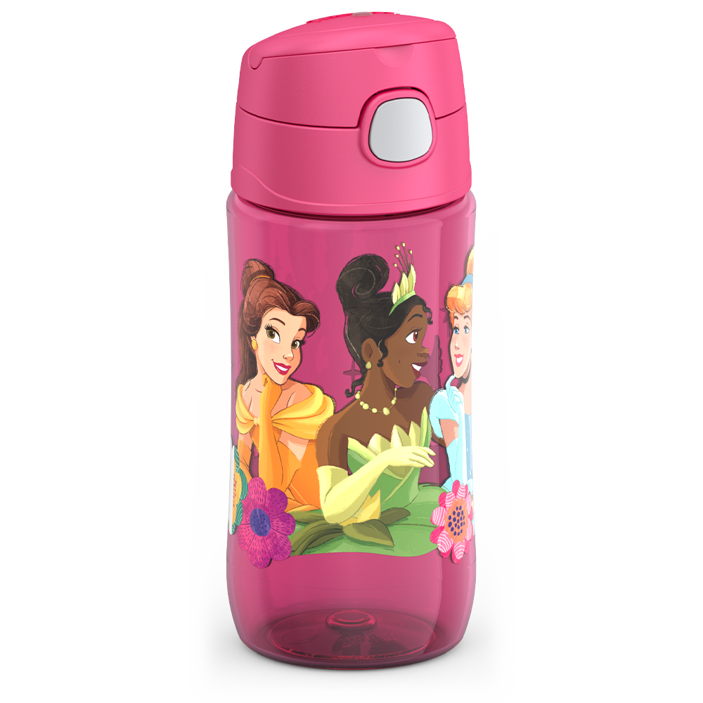 16oz Thermos® Kids Water Bottle With Spout Lid Disney Princess - Image 4