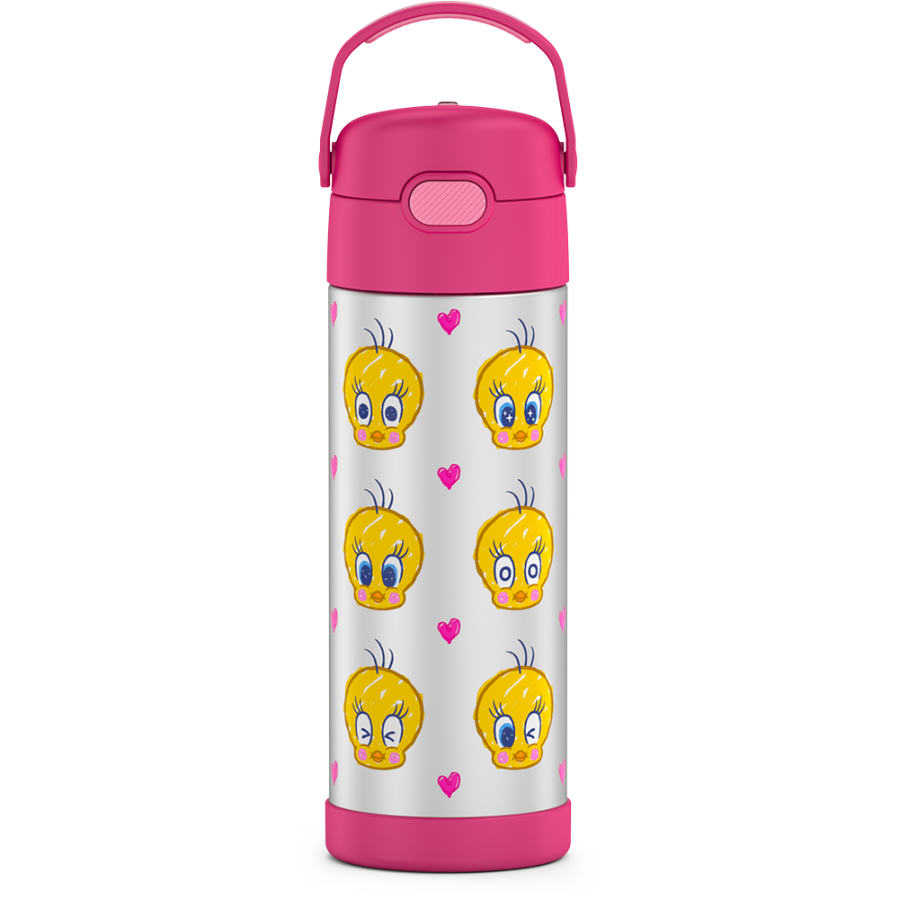 16oz FUNtainer® Water Bottle Tweety Bird™ - Image 3